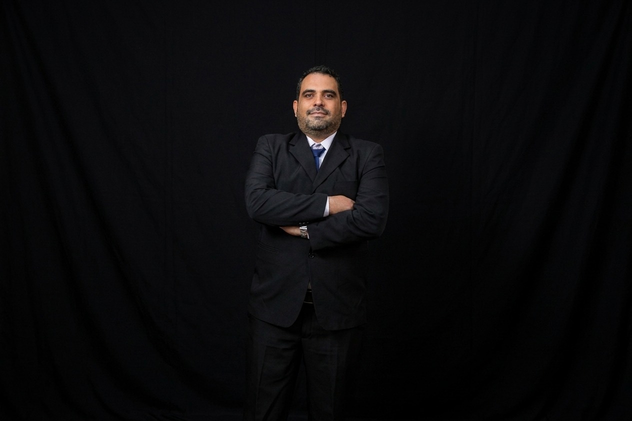 Retrato de Manassés Cardoso, fundador da Método MC